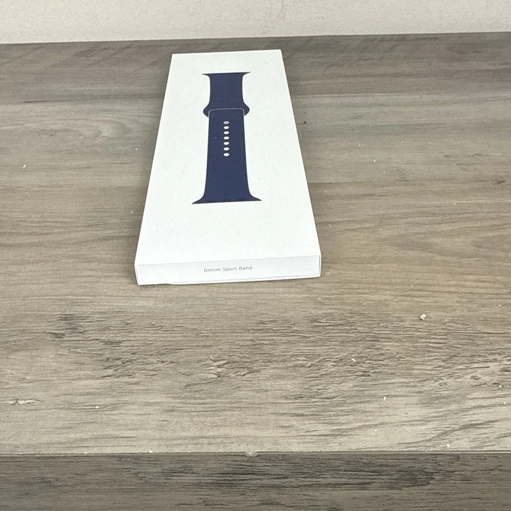 Apple Watch Sport Band - Denim Blue - Size 42mm - S/M Size - Apple Watch 10